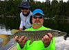 Father Sons Muskie Fishing at Fireside Lodge in Canada
