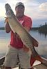 BIG Muskie Hold Fishing at Fireside Lodge in Canada