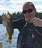 Hand Line Smallmouth Bass Fishing at Fireside Lodge in Canada