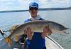 BIG Trophy Northern Pike Fishingat Fireside Lodge in Ontario Canada