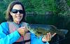 Fly Fishing for Large Smallmouth Bass at Fireside Lodge in Canada