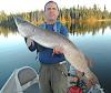 48-Inch Massive Trophy Northern Pike Fishing at Fireside Lodge in Ontario Canada