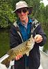 Bronze Barred Trophy Smallmouth BAss Fishing at Fireside Lodge in Canada