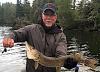 Cloudy Day BIG Pike Fishing at Fireside Lodge in Ontario Canada