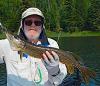 Boat Fly-Fishing for Northern Pike at Fireside Lodge in Canada