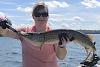 Beautiful BIG Northern Pike Fishing in Ontario Sunset Country Canada
