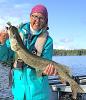 Darn BIG Northern Pike Fishing at Fireside Lodge in Ontario Canada