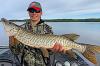 Exciting Tiger Muskie Catch Fishing in Ontario Canada