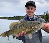 Show Off Great Smallmouth Bass Fishing in Ontario Canada