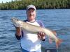 trophy muskie at canada fsihing lodges