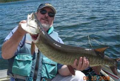 muskie fishing American Plan lodge