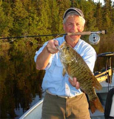 fly fishing trophy smallmouth bass