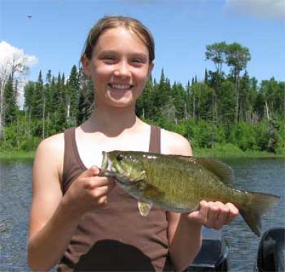 summer smallmouth fishing lodge Canada