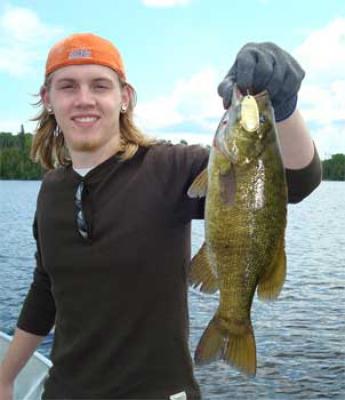 fishing for smallmouth bass in Ontario