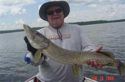northern pike fishing adventures in Canada