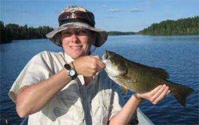 fabulous smallmouth bass fishing in Ontario