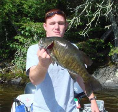 Ontario smallmouth bass trophy lakes