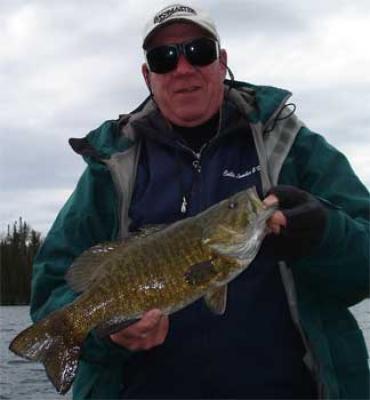 smallmouth bass are fun to catch in Northwest Ontario