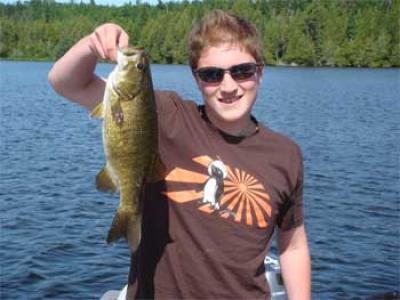 smallmouth bass lake fishing Ontario