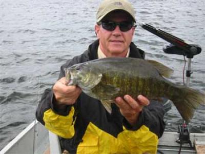smallmouth bass trophy lake in Canada