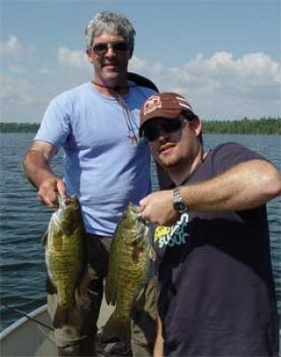 Canada lake trophy smallmouth bass