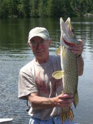 many big northern pike with rental boats