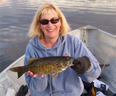 casting for smallmouth bass in Ontario