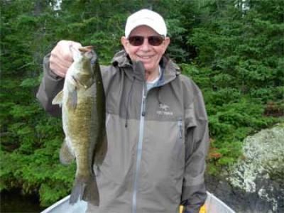 Northwest Ontario trophy smallmouth bass
