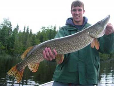 trophy fishing for northern pike Ontario