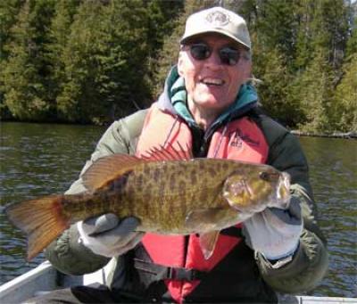 spring smallmouth bass fishing in Ontario