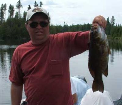 smallmouth bass American plan package