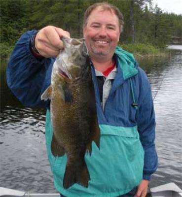 smallmouth bass trophy class lodge