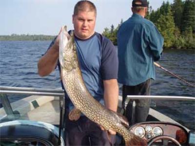 giant trophy northern pike Ontario