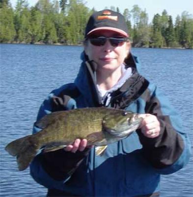 Sioux Lookout lodge with fishing for smallmouth bass