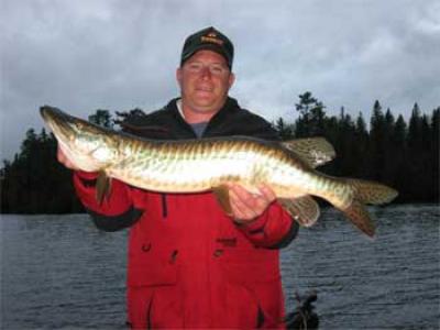 Muskie waters in Ontario Canada
