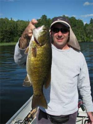 Ontario trophy smallmouth bass