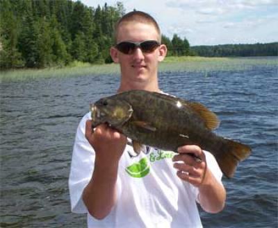 big smallmouth bass caught in Ontario