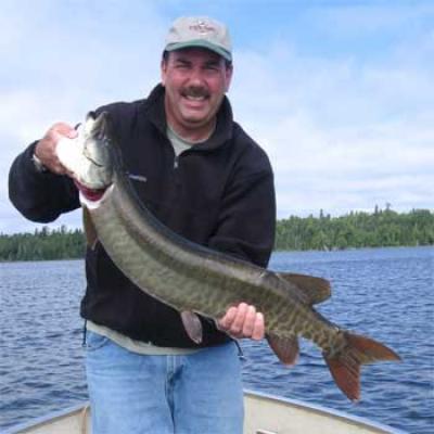 muskie fishing with boat rentals
