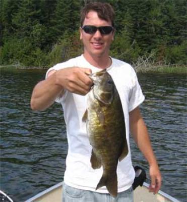 smallmouth bass resort in canada