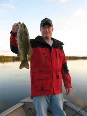 spawning Smallmouth Bass in Ontario