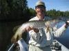 muskie fly fishing Ontario lodge