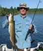 fishing northern pike in Canada