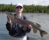 boat fishing for northern pike in Ontario