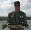 walleye fly fishing in Ontario Canada