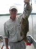 fly fishing for big smallmouth bass in Canada